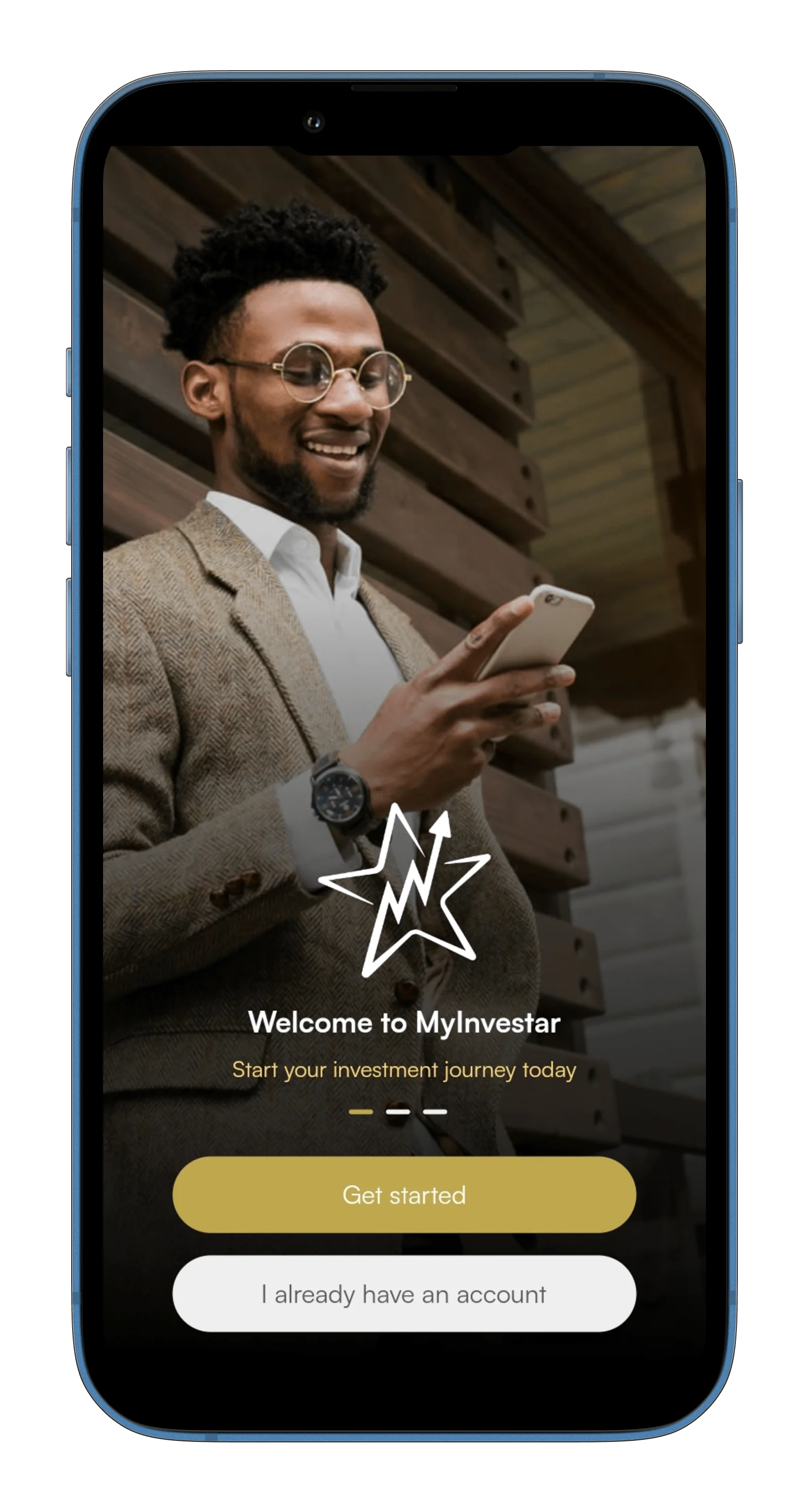 MyInvestar App on iPhone